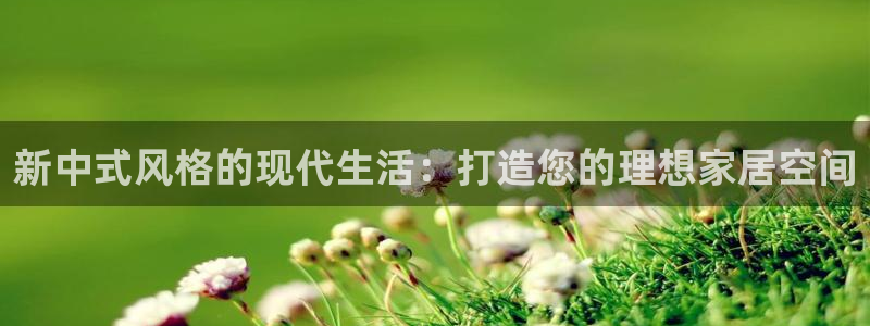 龙八国际平台真人游戏：新中式风格的现代生活：打造您的理想家居